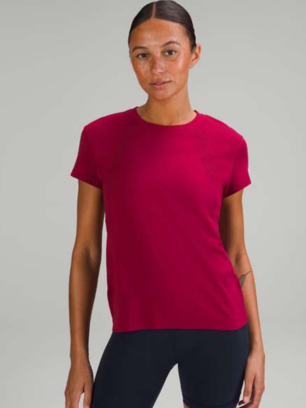 Lululemon Train to Be Short-Sleeve Shirt